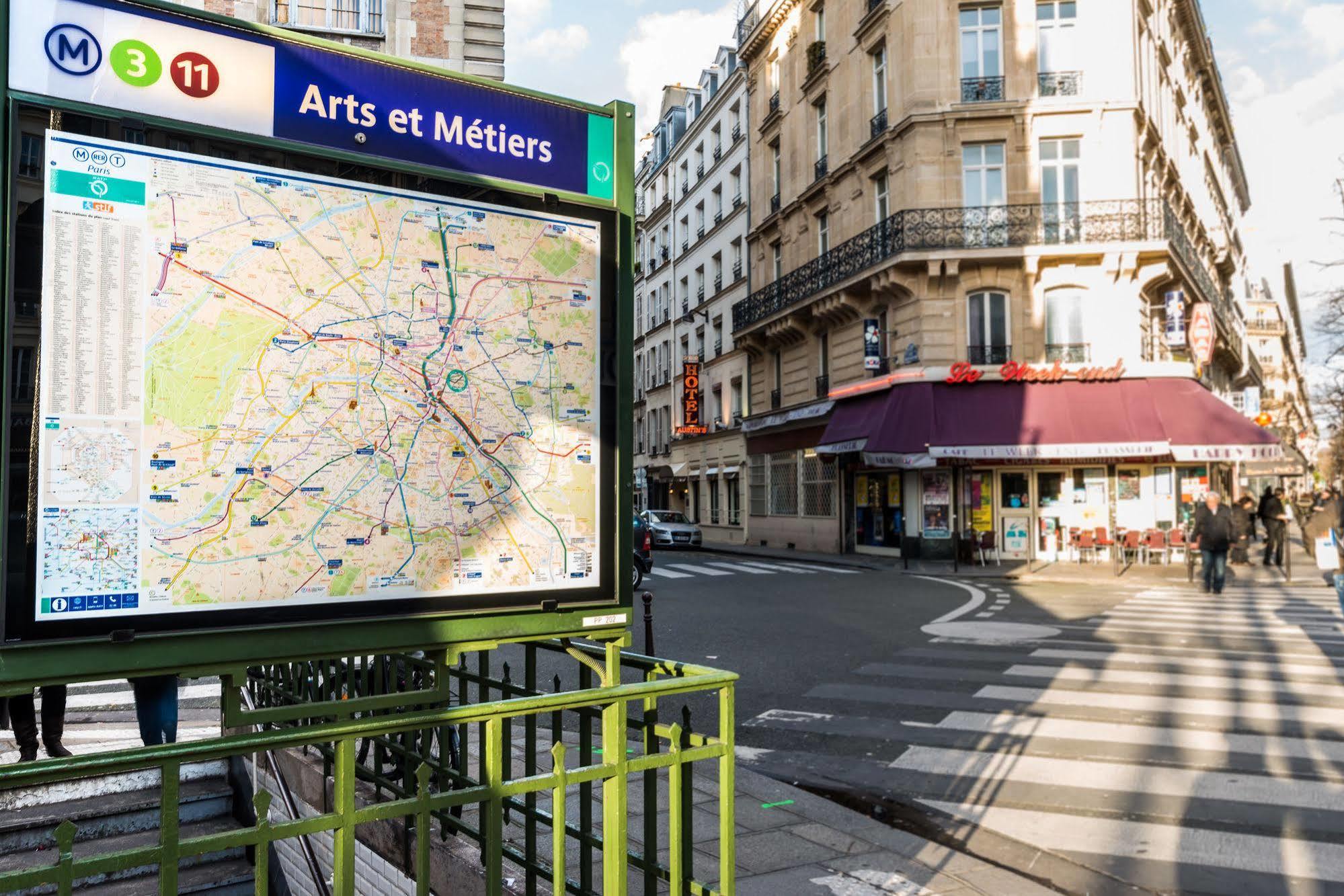 Austin'S Arts Et Metiers Hotel Paris Ngoại thất bức ảnh